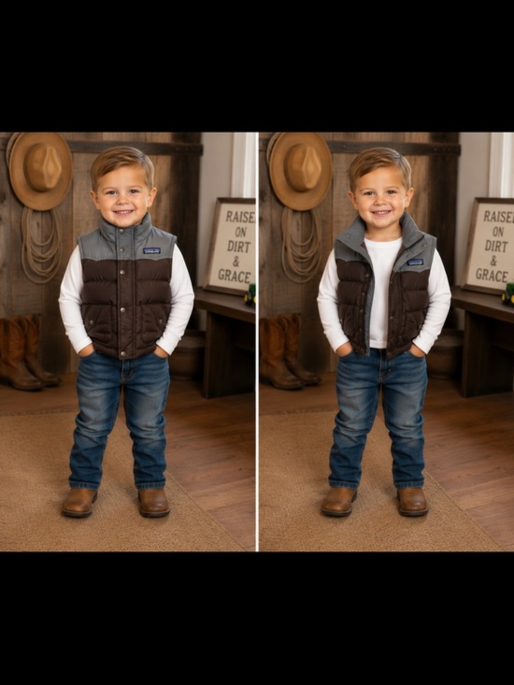 Vintage Patagonia Goose Down Puffer Vest XXS 3 - 4 Kids Youth